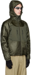 Goldwin 0 Taupe Padded Interliner Reversible Jacket