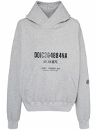 DOLCE & GABBANA - Printed Cotton Jersey Oversized Hoodie