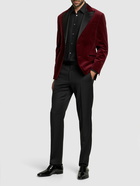 BOSS - Genius Wool Tuxedo Pants