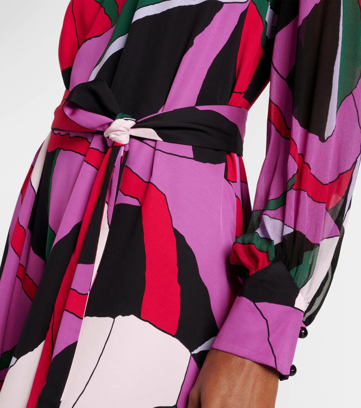 Diane von Furstenberg Abel printed midi dress