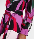 Diane von Furstenberg Abel printed midi dress