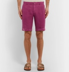 Etro - Linen Shorts - Pink