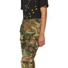 R13 Green Camo Harem Cargo Pants