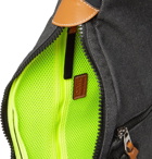 Loewe - Eye/LOEWE/Nature Leather-Trimmed Canvas Backpack - Black