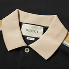 Gucci Taped Logo Polo Shirt