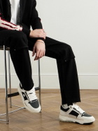 AMIRI - MA-1 Suede-Trimmed Mesh and Leather Sneakers - Black