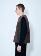 Homme Plissé Issey Miyake Fleece Rib Gilet