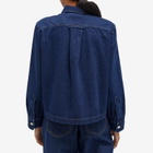 A Kind of Guise Women's Jasna Zip Jacket in Raw Riviera Denim