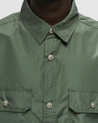 Taion Military Long Sleeve Shirts Green - Mens - Longsleeves