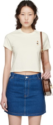 Maison Kitsuné Off-White Dressed Fox Baby T-shirt