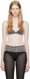 a. roege hove Transparent Katrine Tube Top