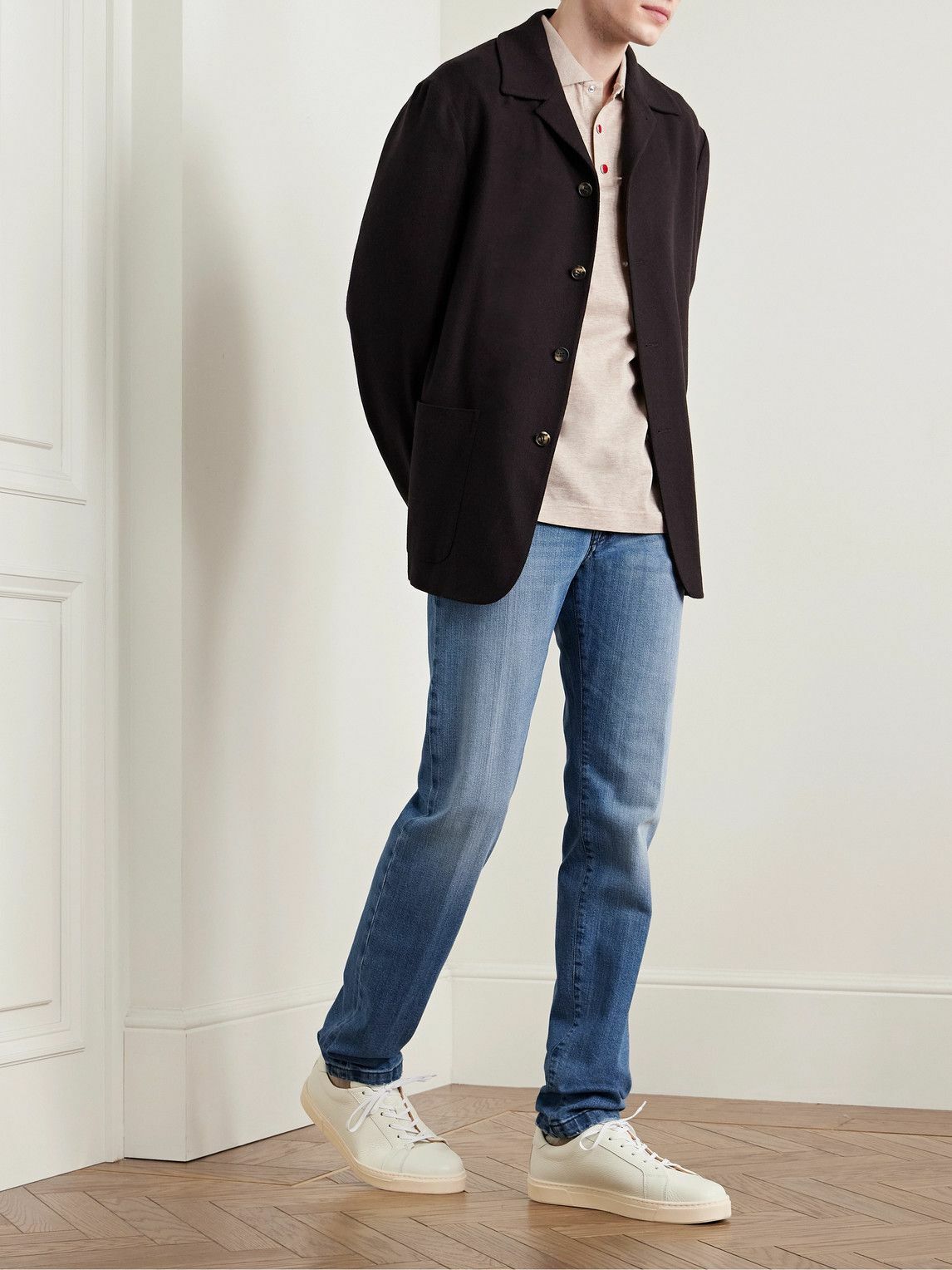 Kiton - Slim-Fit Jeans - Blue