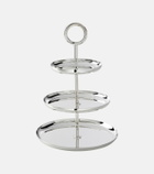 Christofle Vertigo silver-plated serving stand by Andrée Putman