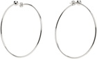 Justine Clenquet Silver Marfa Earrings