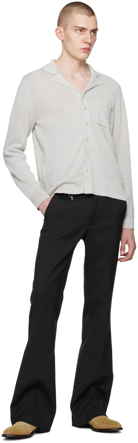 Filippa K Gray Patch Pocket Shirt