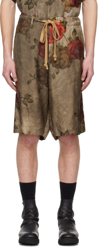 Photo: UMA WANG Khaki Pallor Shorts
