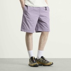 Karma8a Men's Belted Casual Shorts in Purple
