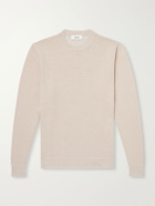 Lardini - Wool and Cashmere-Blend Sweater - Neutrals