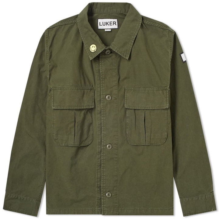 Photo: Luker by Neighborhood BDU Shirt Green