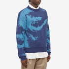 Jungles Jungles Men's Smile Crew Knit in Blue