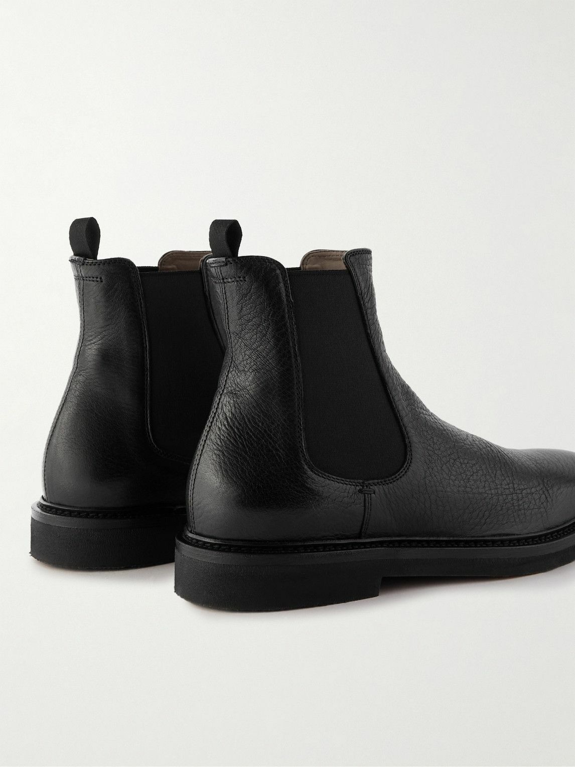 Officine Creative - Hopkins Full-Grain Leather Chelsea Boots - Black ...