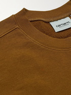 Carhartt WIP - Cotton-Jersey Sweatshirt - Brown