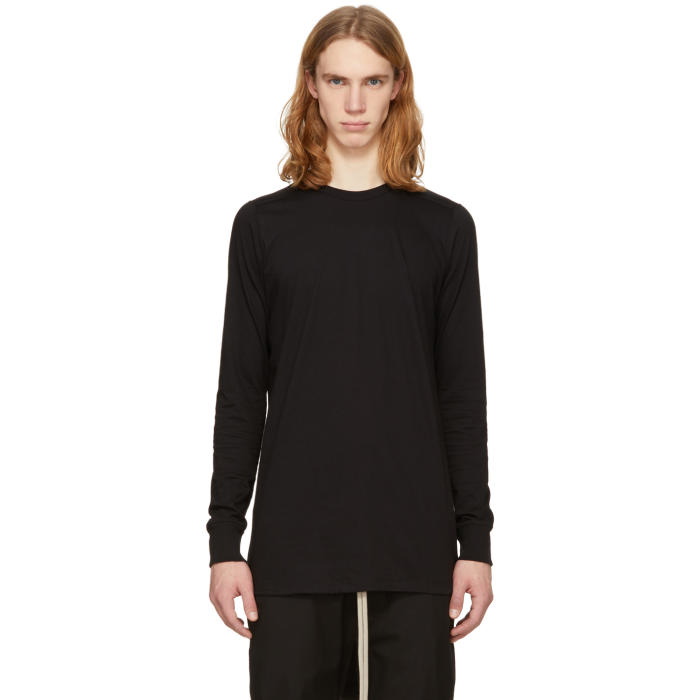 Photo: Rick Owens Black Long Sleeve Level T-Shirt