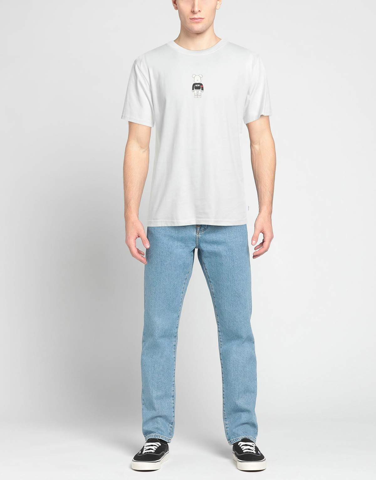Gcds Mens T-shirt in White