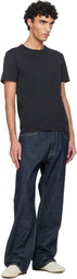 Rier Black Fitted T-shirt