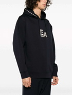 EMPORIO ARMANI - Logo Cotton Hoodie