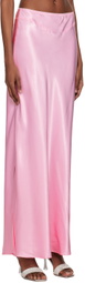 Anna October Pink Janiyah Midi Skirt