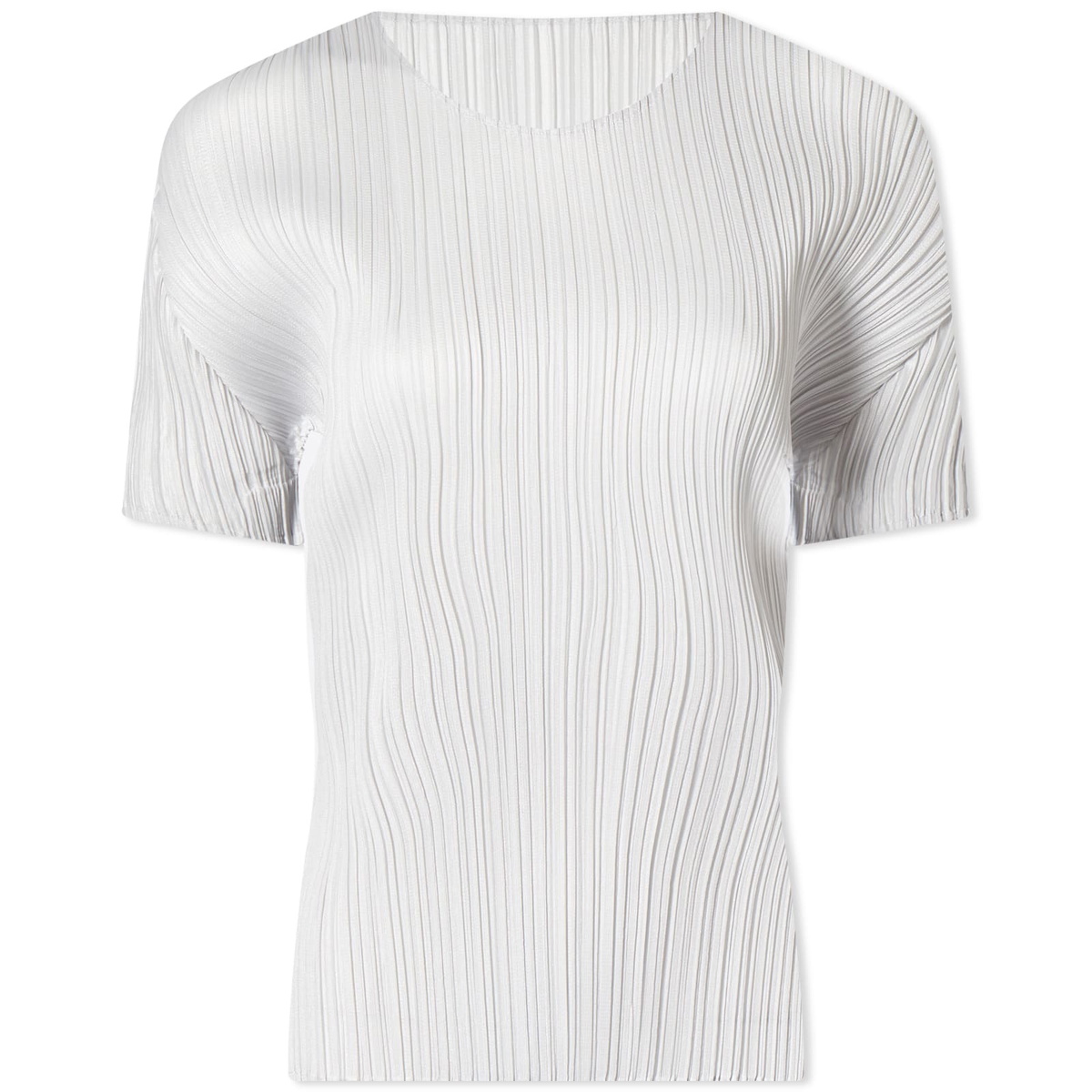 Pleats Please Issey Miyake Women's Basics Pleats Short Sleeve T