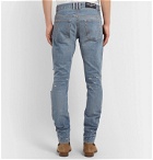 Balmain - Distressed Denim Jeans - Blue