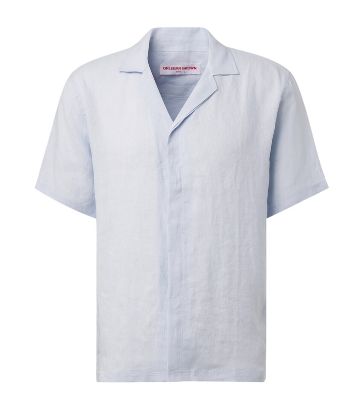 Photo: Orlebar Brown Maitan linen bowling shirt
