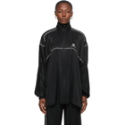 Balenciaga Black Houndstooth Track Jacket