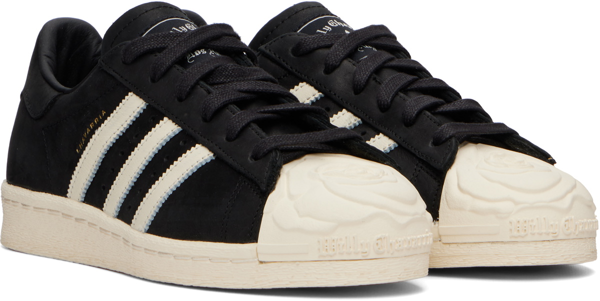 WILLY CHAVARRIA Black adidas Originals Edition Chavarria Superstar Sneakers
