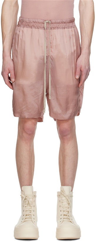 Photo: Rick Owens Pink Boxers Shorts