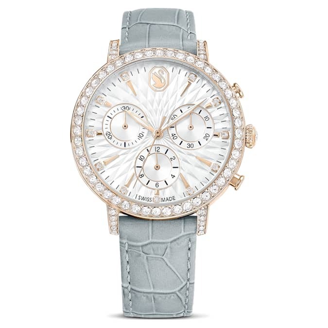 Photo: Swarovski Matrix Tennis Chrono Quartz Crystal Watch 5702851