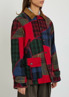 Polo Ralph Lauren Patchwork Wool-blend Jacket Multicoloured 1