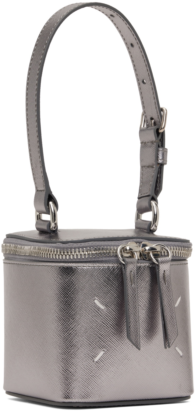 【未使用品】Maison Margiela MICRO CUBE BAG Maison Margiela Silver Micro Cube Bag Maison Margiela