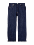 OrSlow - Grand Dad's Straight-Leg Selvedge Jeans - Blue