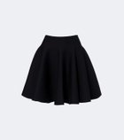 Alaïa Wool-blend miniskirt