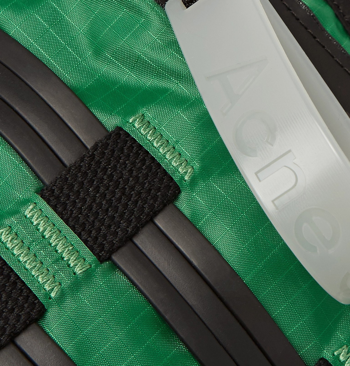 Acne Studios - Abbey Logo-Appliquéd Rubber-Trimmed Ripstop  display picture 1