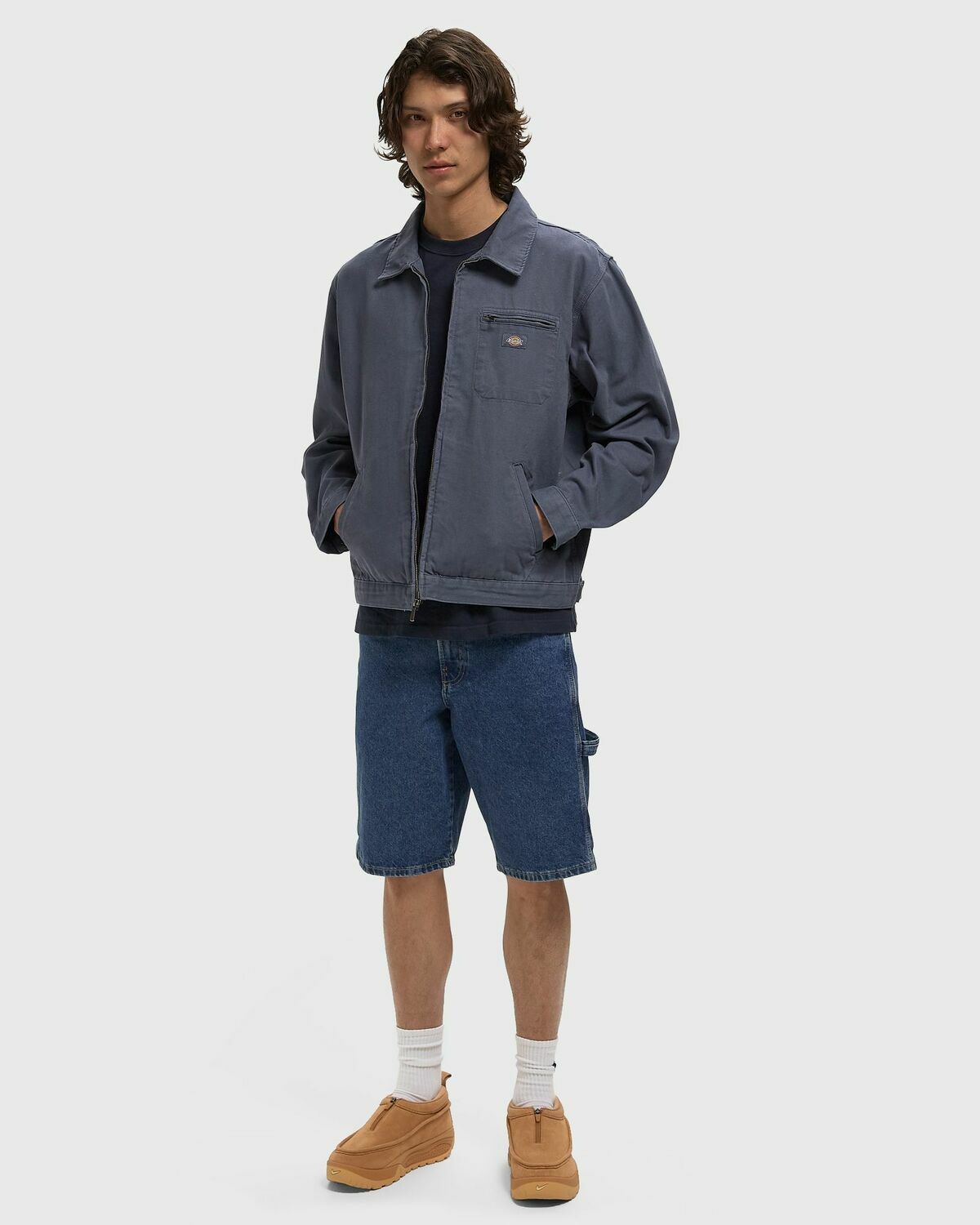 UNLINED CANVAS PAINTER JACKET