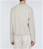 Ami Paris Ami de Cœur cotton-blend polo sweater