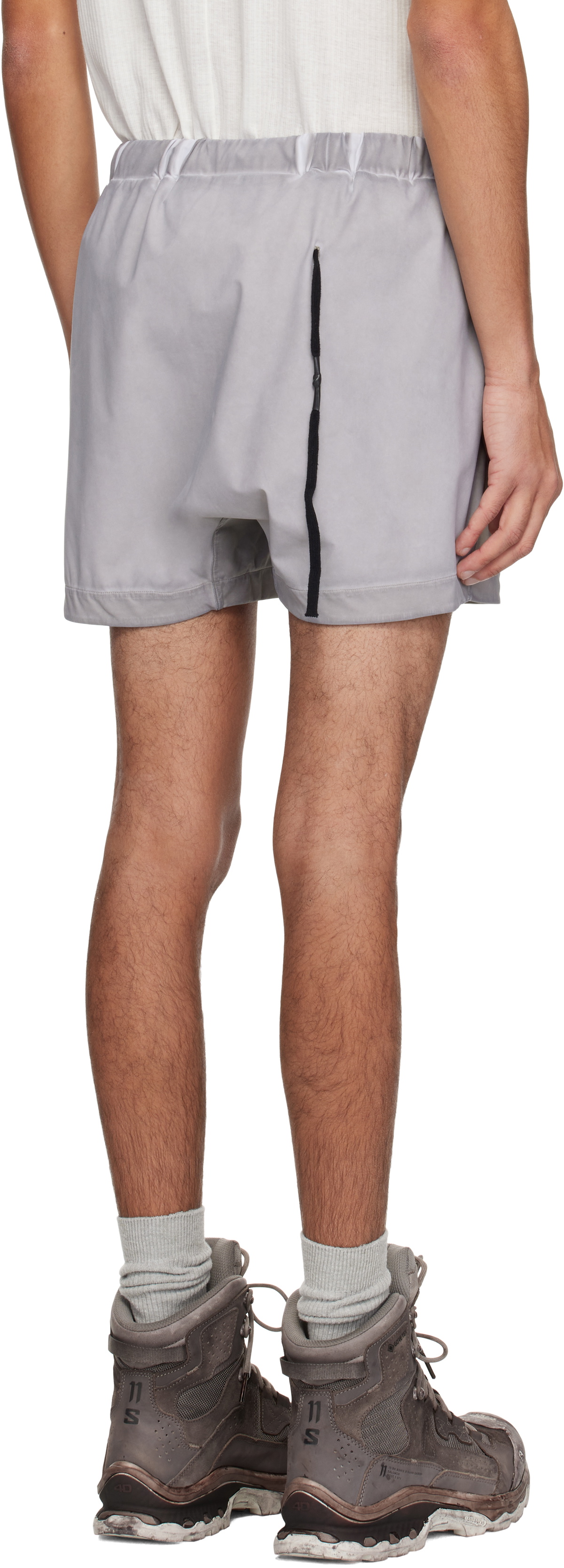 11 by Boris Bidjan Saberi Gray SW1 Swim Shorts
