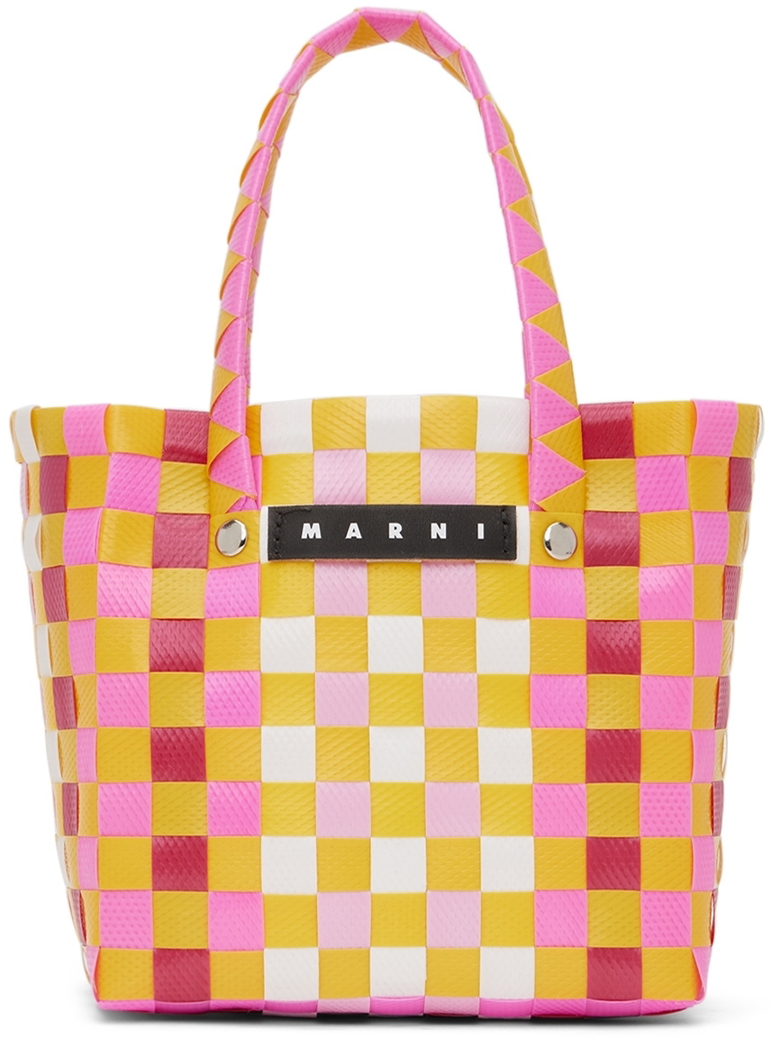 ■新品■MARNI MICRO BASKET BAG⑤■ Marni girl Micro Basket bag woven | BRAVE KID