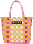 Marni Kids Multicolor Micro Basket Tote