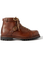 George Cleverley - Edmund Buckled Leather Boots - Brown