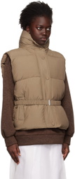 J KOO Brown Belt Vest